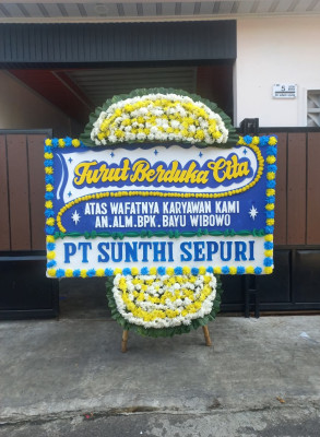 Papan Bunga Duka di Aik Bukaq